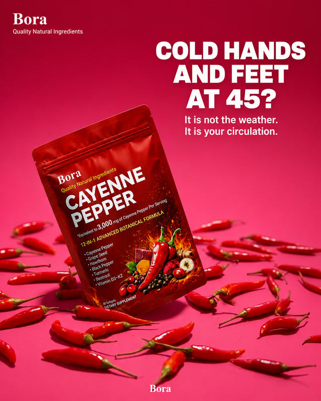 Bora Cayenne Pepper circulation ad